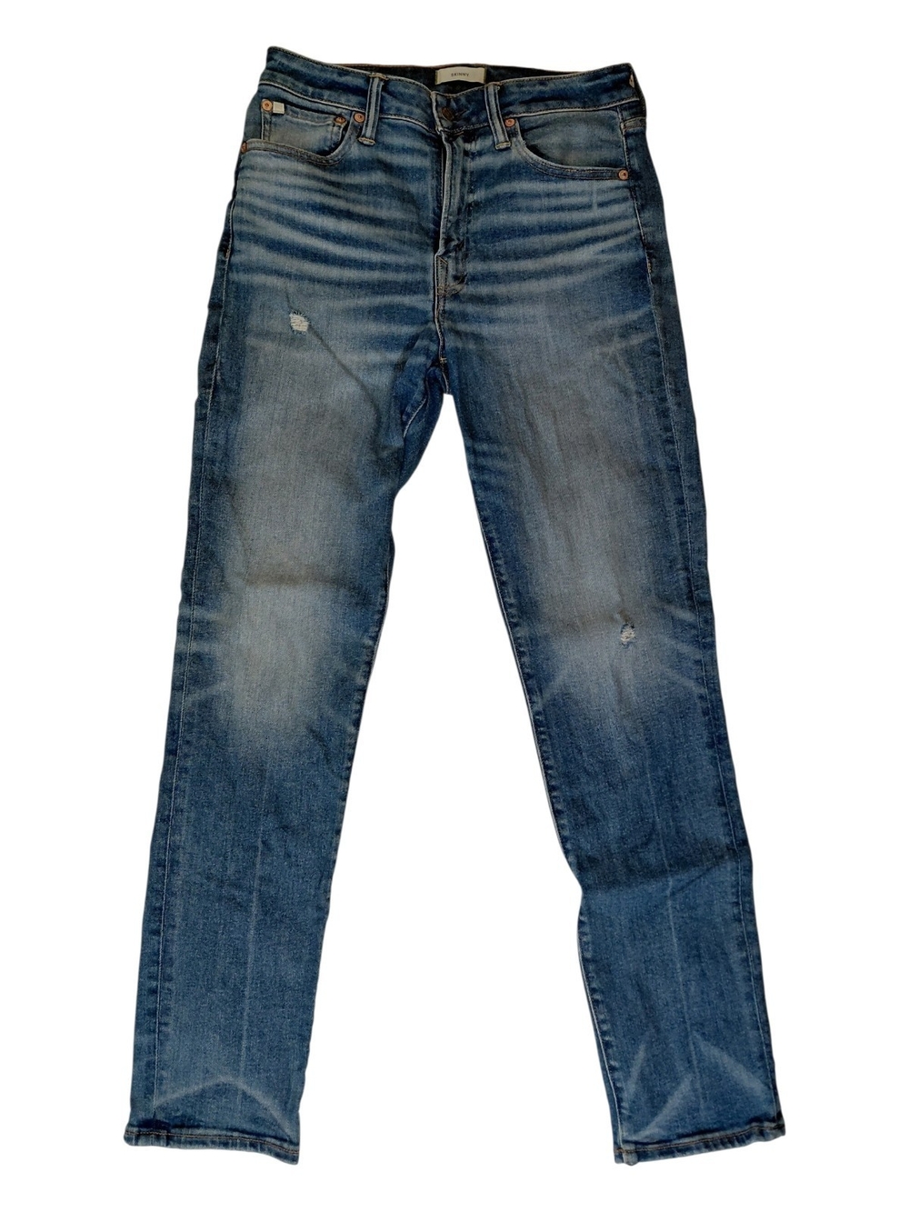 American Eagle Outfitters Skinny Jeans in Faded Blue Wash
